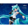 Vocaloid - Miku Hatsune figure Cat Ear Headphone