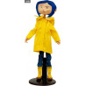 Coraline figure flexible, Raincoat & Boots