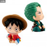 One Piece - Pack Figurines Luffy & Zoro, With Gift Look Up