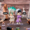 Dr. Stone - Figurine Ishigami Senku ou Asagiri Gen, Figuarts Mini