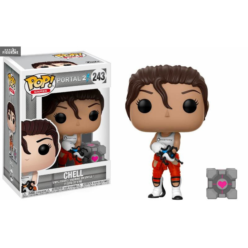 Pop! Portal 2 - Chell avec Portal Gun, 243