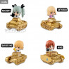 Girls Und Panzer Der Film - Figure Anchovy, Darjeeling, Katyusha ou Miho, Mini Figure Final Chapter