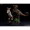Jurassic Park - Clever Girl figure, Deluxe Art Scale