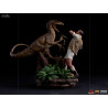 Jurassic Park - Clever Girl figure, Deluxe Art Scale