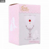 Disney, Beauty and the Beast glass - Rose and castle