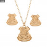 Jewelry box set, necklace, earrings Harry Potter - Hogwarts