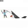 Les Dents de la mer - Pack 2 figurines Jaws & Quint, Toony Terrors