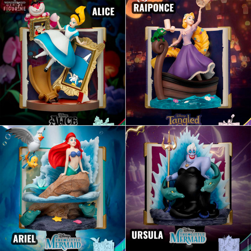 Disney - Alice, Rapunzel,...