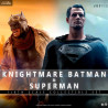 DC Comics, Zack Snyder's Justice League - Pack 2 figurines Knightmare Batman & Superman