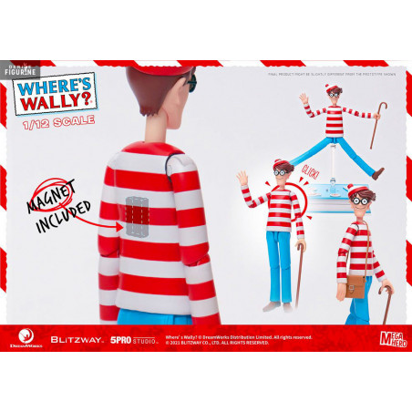 Figurine 1/6 Où Est Charlie ? (Where's Wally) Blitzway - 30 Cm, En Excellent état