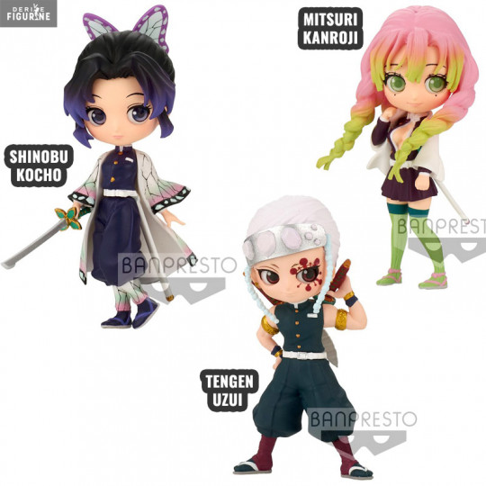 Figure Shinobu Mitsuri Or Tengen Q Posket Petit Vol 4 Demon Slayer Kimetsu No Yaiba Banpresto