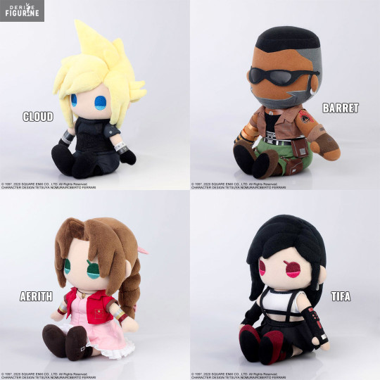 Plush Cloud Tifa Aerith Or Barret Final Fantasy Vii Remake Square Enix