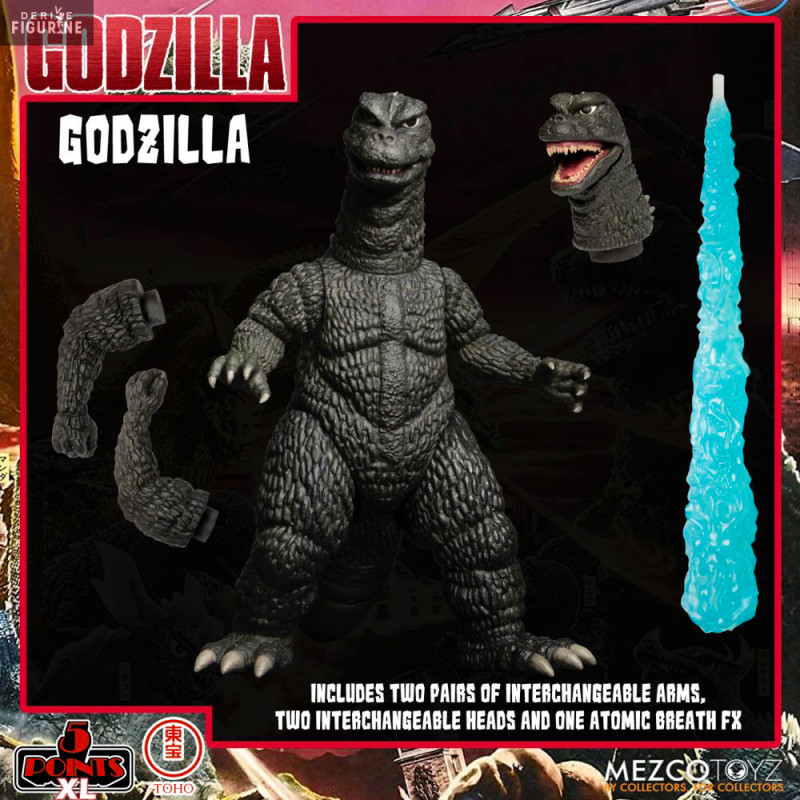 Godzilla - Pack 4 figures...