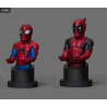 Marvel - Spider-man or Deadpool Cable Guys