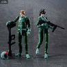 Mobile Suit Gundam - Pack 3 figures Principality of Zeon Army Soldiers, G.M.G