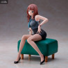 Original Illustration by Doshima - Senior Office Lady With Many Moles figure