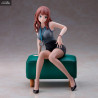 Original Illustration by Doshima - Figurine Senior Office Lady With Many Moles