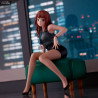 Original Illustration by Doshima - Senior Office Lady With Many Moles figure