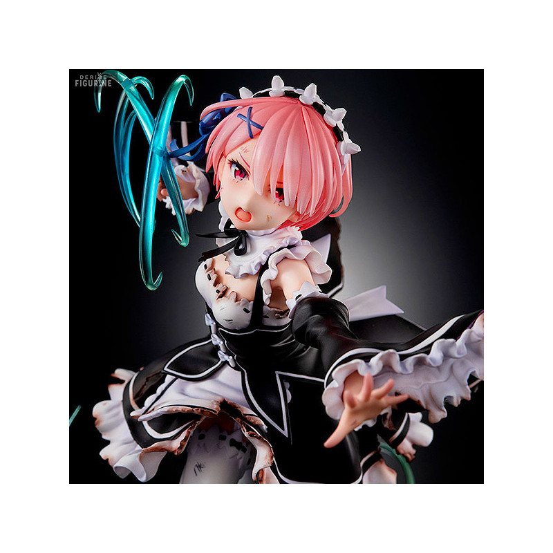 Re:ZERO - Ram Battle with Roswaal figure