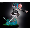 Re:ZERO - Ram Battle with Roswaal figure