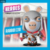 Ubisoft - Figurine Chibi Rabbid Ezio, Shao Jun ou Aiden Pearce, Heroes Collection