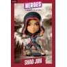 Ubisoft - Figurine Chibi Rabbid Ezio, Shao Jun ou Aiden Pearce, Heroes Collection