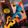 Marvel - Pack 4 figurines Les 4 Fantastiques, Deluxe Steel Box, One:12