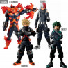 My Hero Academia - Figurine Izuku, Bakugo, Shoto ou Endeavor, World Heroes Mission Ichibansho