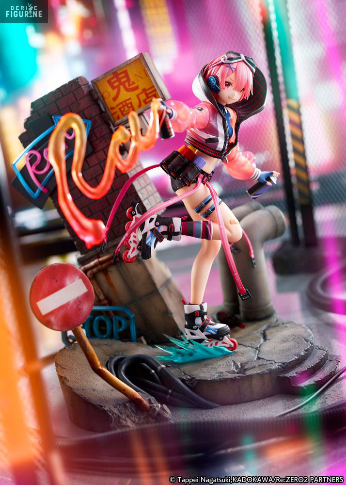 Figurine Ram ou Rem, Neon City Re Zero Starting Life in Another