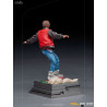 Retour vers le Futur II - Figurine Marty McFly on Hoverboard, Art Scale