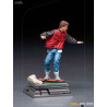Back to the Future Part II - Marty McFly on Hoverboard figure, Art Scale