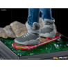Retour vers le Futur II - Figurine Marty McFly on Hoverboard, Art Scale