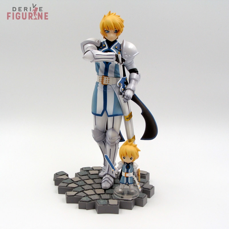 Tales of Vesperia - Figurines de Flynn Scifo et sa chibi (seconde main)
