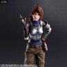 Final Fantasy VII Remake - Jessie figure three different versions, Play Arts Kai