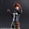 Final Fantasy VII Remake - Jessie figure three different versions, Play Arts Kai