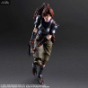 Final Fantasy VII Remake - Jessie figure three different versions, Play Arts Kai