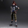 Final Fantasy VII Remake - Jessie figure three different versions, Play Arts Kai
