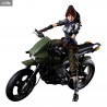 Final Fantasy VII Remake - Jessie figure three different versions, Play Arts Kai