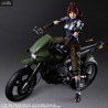 Final Fantasy VII Remake - Jessie figure three different versions, Play Arts Kai