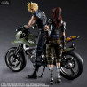 Final Fantasy VII Remake - Jessie figure three different versions, Play Arts Kai