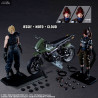 Final Fantasy VII Remake - Jessie figure three different versions, Play Arts Kai