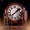 Retour vers le Futur III - Figurine Marty and Doc at the Clock, Deluxe Art Scale