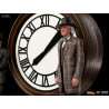Retour vers le Futur III - Figurine Marty and Doc at the Clock, Deluxe Art Scale