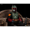 Star Wars The Mandalorian - Figure Boba Fett alone or Boba Fett & Fennec, on Throne Art Scale