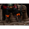 Star Wars The Mandalorian - Figure Boba Fett alone or Boba Fett & Fennec, on Throne Art Scale