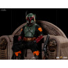 Star Wars The Mandalorian - Figure Boba Fett alone or Boba Fett & Fennec, on Throne Art Scale