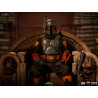 Star Wars The Mandalorian - Figure Boba Fett alone or Boba Fett & Fennec, on Throne Art Scale