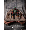 Star Wars The Mandalorian - Figure Boba Fett alone or Boba Fett & Fennec, on Throne Art Scale