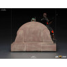 Star Wars The Mandalorian - Figure Boba Fett alone or Boba Fett & Fennec, on Throne Art Scale