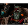 Star Wars The Mandalorian - Figure Boba Fett alone or Boba Fett & Fennec, on Throne Art Scale